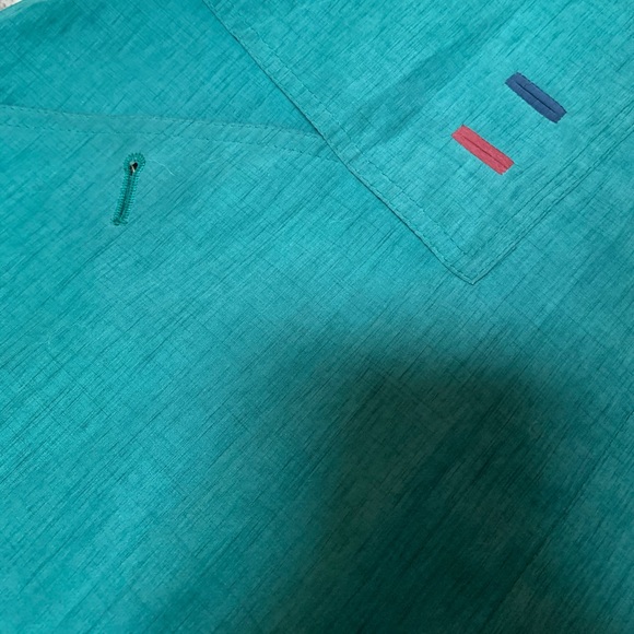 Emerald green vintage Marcona trench coat - Picture 4 of 5